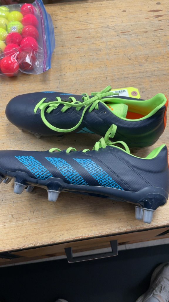 Adidas Soccer Cleats with Metal Studs - Size 10.5