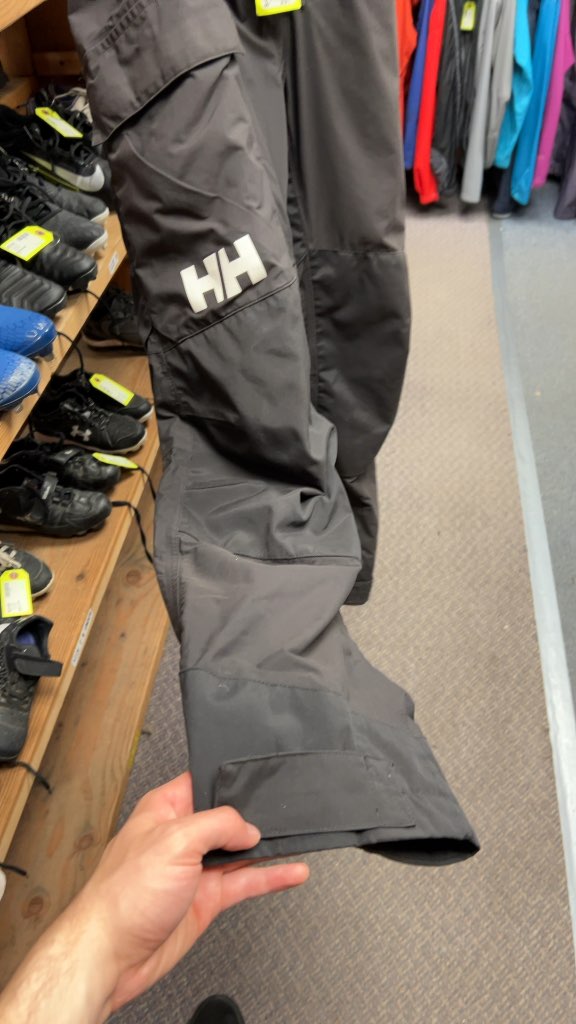 Helly Hansen Sailing Bibs - Grey - Size Small