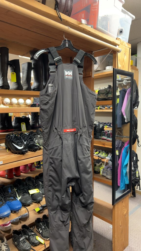 Helly Hansen Sailing Bibs - Grey - Size Small