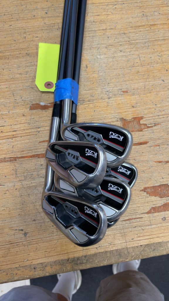KZG Quad Iron Set 5-PW with Ping CFS 70 Graphite Shafts