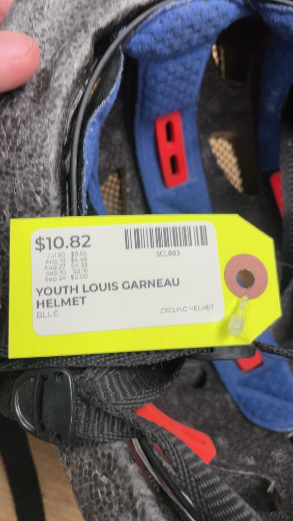 Louis Garneau Youth Cycling Helmet - Blue
