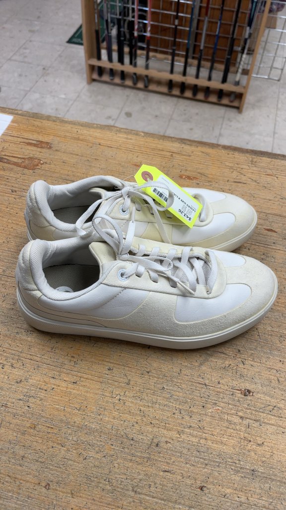 Lululemon Ladies White Sneakers - Size 8
