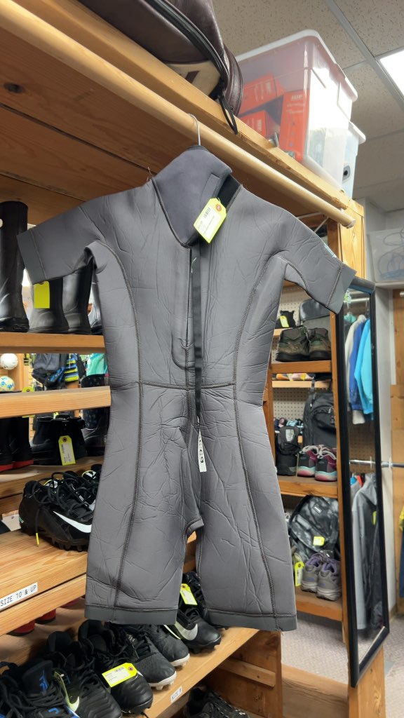 MEC Ladies Medium Shorty Wetsuit - Grey