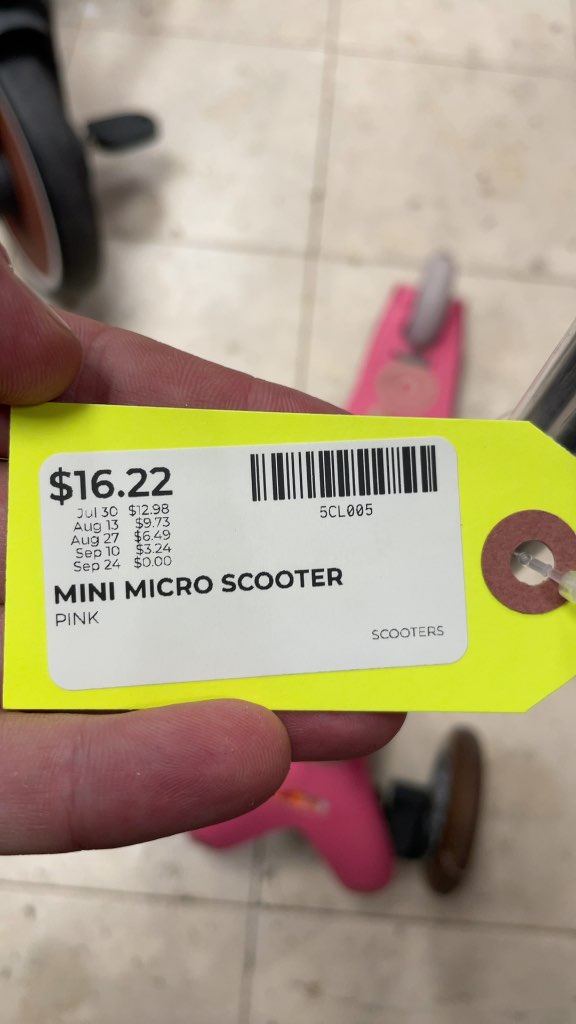 Mini Micro Scooter - Pink