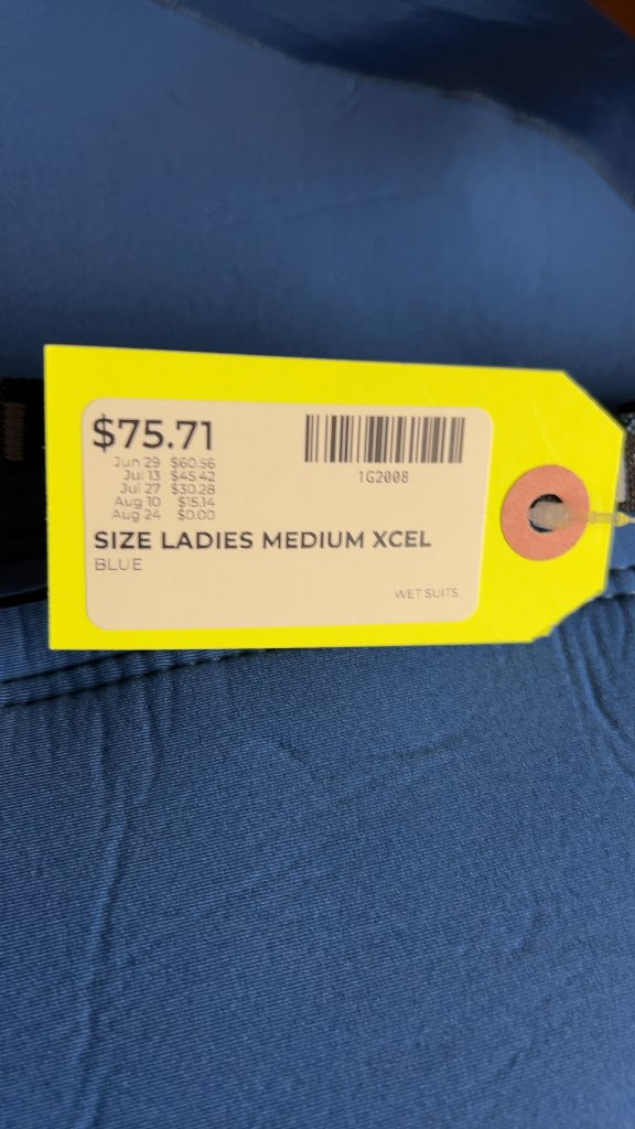 Xcel Axis 3.2mm Women's Wetsuit - Blue - Size Medium